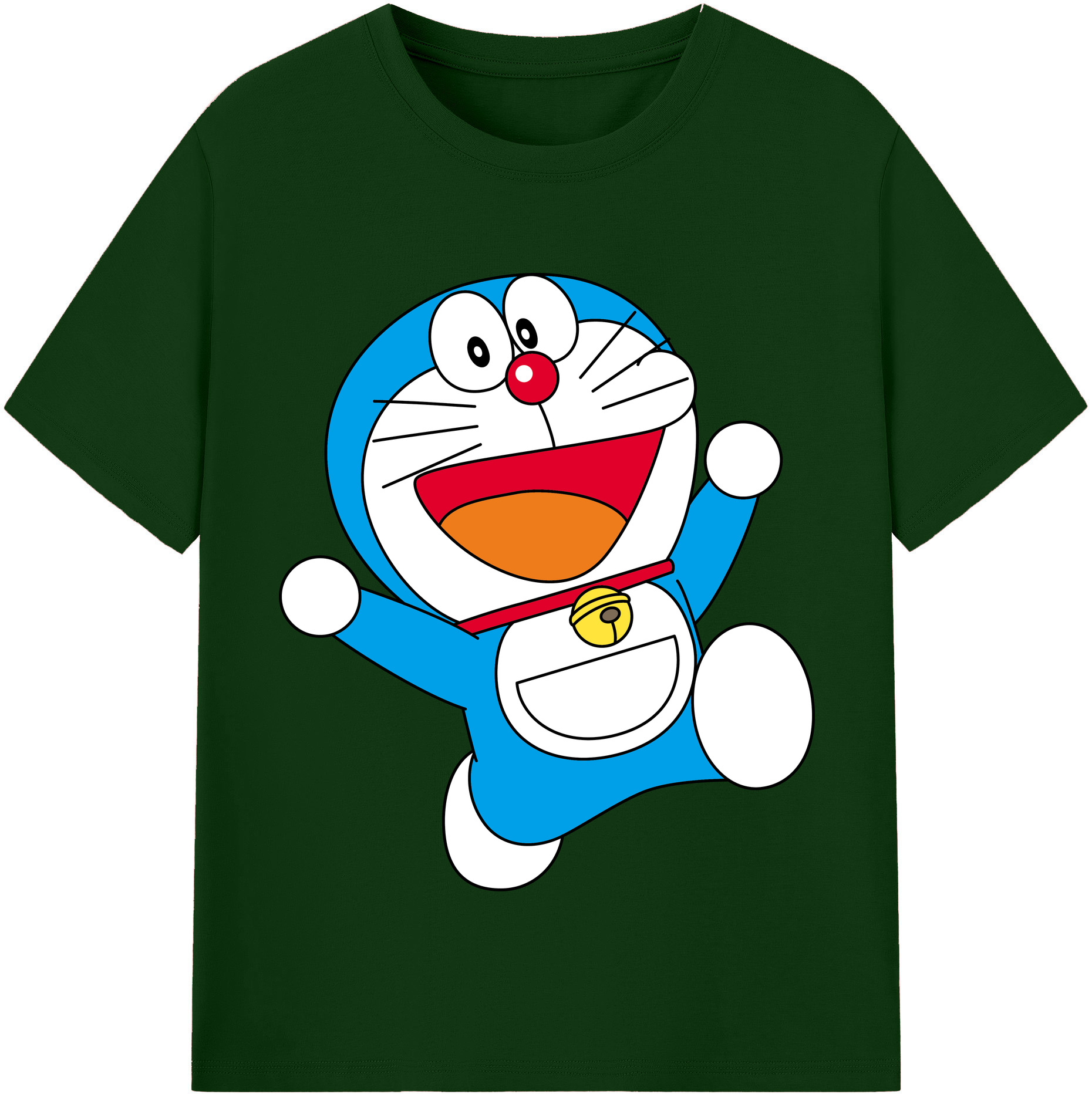 （画像用） ドラえもん Doraemon 綿100％半袖Tシャツ（フロントプリント）